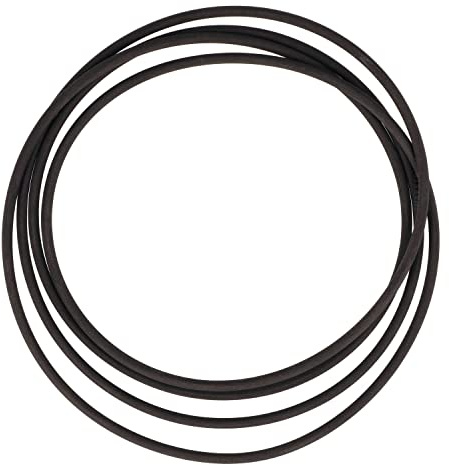 THAKKER Präzisionsriemen - passend für Audio Linear TD 4001 Plattenspieler | Long Life Antriebsriemen aus Metall in Schwarz
