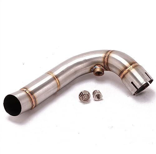 Motorrad Auspuff Schalldämpfer Motorrad-Auspuffanlage Fluchtrohr Modifiziertes Mittleres Verbindungsrohr Slip-On Für CBR600RR CBR600 RR F5 2008–2016 Auspuff Endrohr