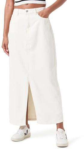 PIECES dam pckenise Mw denim ankle kjol Bc jeanskjol, Molndansare, L