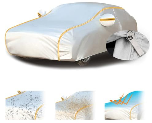 Autoabdeckung Outdoor Für Toyota MR-S 1999-2007, Abdeckplane Wasserdicht, Vollgarage, dünne Autoabdeckung，Auto Abdeckplane Atmungsaktiv UV Schutz Staubdicht Winddichte Allwetterschutz Four Seasons Pro