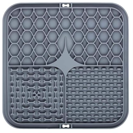 Chaies Tappetino leccare per cani, tappetino leccare per cani | da leccare in silicone per animali domestici | tappetino di alimentazione per animali domestici per rallentare l'alimentazione,