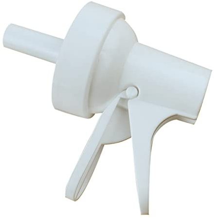 SHINEOFI Grifo de Repuesto para Dispensador de Agua Tapa de Jarra Lavable, Diseño a Presión y Rosca para Garrafas de 5 L, Paquete de 2 Piezas Blanco
