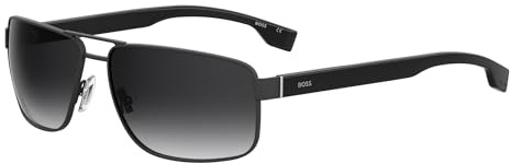 Boss Gafas de Sol 1035/S MATTE BLACK/GREY SHADED 64/15/140 hombre