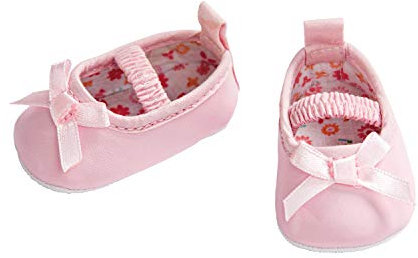 Heless 6471 - Ballerinas für Puppen, rosa, Größe 30 - 34 cm