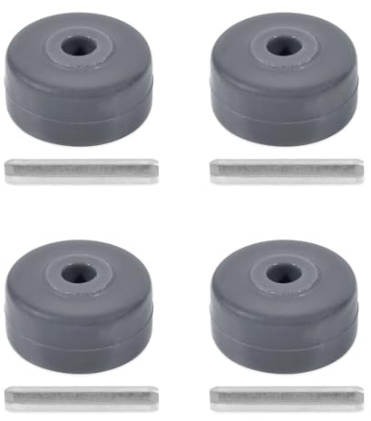 SaferCCTV Ersatz-Vorderräder kompatibel mit Shark Navigator Staubsauger NV35/ NV352/ NV355/ NV356E/ NV500/ NV501 und mehr, 4 Stück