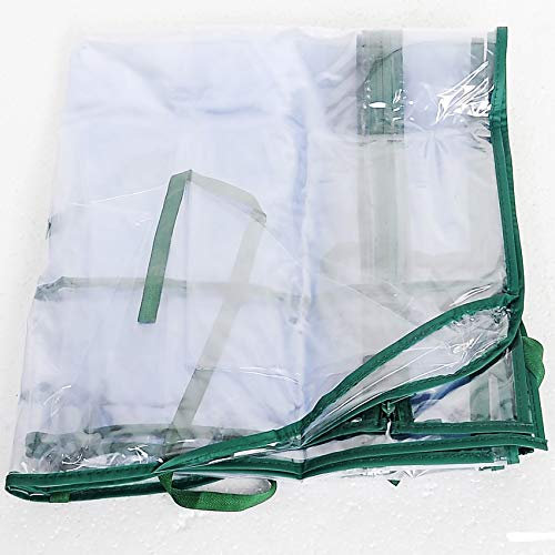 Easigear 4 Tier Mini Greenhouse with PVC Cover, 69 x 49 x 158 cm