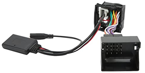 Adaptador de Cable de Audio, Adaptador Auxiliar Bluetooth 5.0 para Automóvil con Micrófono Manos Libres para RNS315 RCD510 RNS510