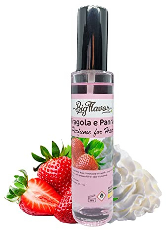 Big Flavor Fragola e Panna Profumo per capelli e corpo 50ml