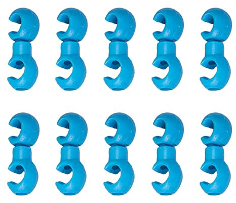 YIWENG 10Pcs Fahrrad Kabel Clips Rotierende Haken MTB Fahrrad Kettenschaltung Schaltkabel Bremszug Gehäuse Befestigung Halter Organizer,Fahrrad-Schaltkabel-Befestigungshalter