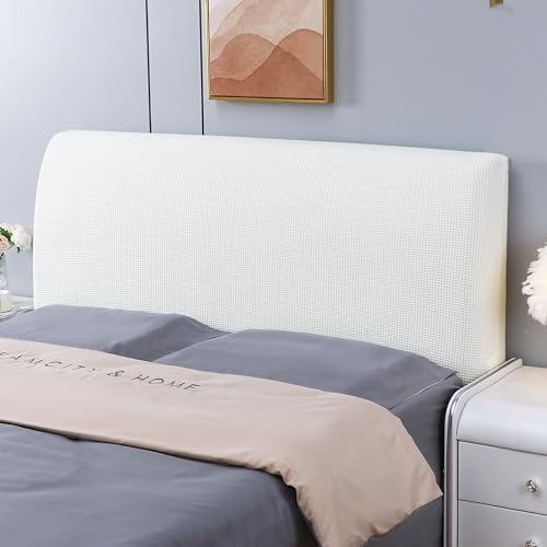 Blissio Bett Kopfteil Bezug,Stretchbarer Bettkopfteil Hussen,Kopfteil Abdeckung Bett,Staubdichte Schutzhülle,für Headboard for Bed Rückenschutz（150cm）