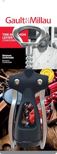 GAULT&MILLAU - Sacacorchos con palanca - Apertura suave y sin esfuerzo - Diseño elegante y práctico - Juego de 1