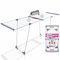 EUROGOLD® Wäscheständer ausziehbar [20M TROCKENLÄNGE] - Premium Wäscheständer Trockner - Extra Stabiler ausziehbarer Wäscheständer (Made in EU) - Wäscheständer Balkon/Garten - Clothes Drying Rack
