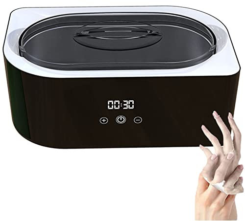 Jrcfnss Macchina per Cera di paraffina, Bagno di Cera per Mani e Piedi, Bagno di Cera elettrica con Set di Cera di paraffina, Bagno di paraffina Termica Professionale