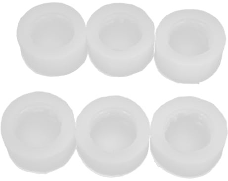 Mikinona Lot De 6 Moules À Macarons En Silicone Réutilisables Transparents Pour Gâteaux Et Desserts