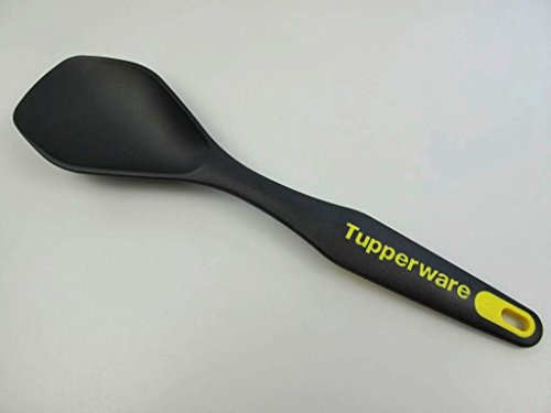 TUPPERWARE Griffbereit Servierlöffel schwarz-gelb D166 Servier P 21054