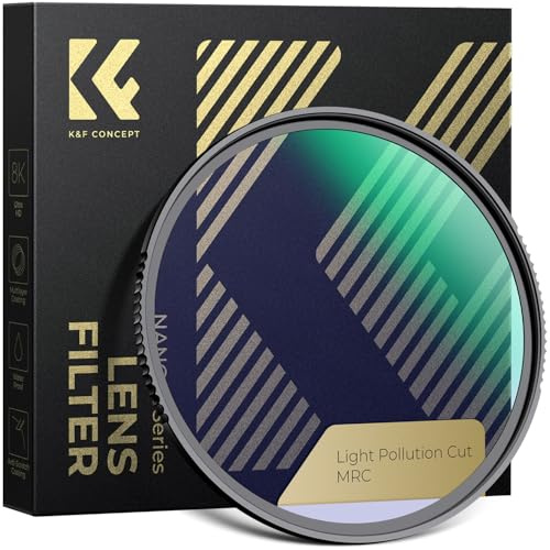 K&F Concept Nano-X 72mm Natural Night Filter Astroklar Nachtlicht Light Pollution Filter für Nachtaufnahmen Astrofotografie mit 28-lagiger Beschichtung