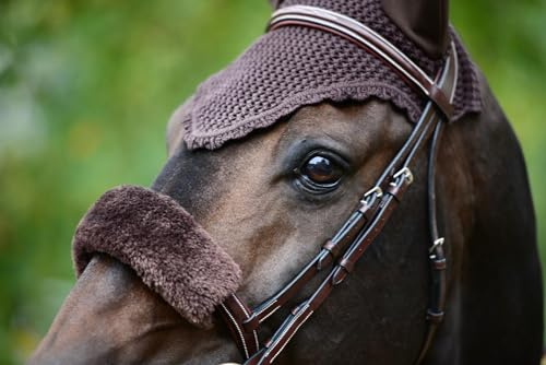 Kentucky Horsewear Soundless Fliegenohren, Größe:WB, Farbe Kentucky Horsewear:braun