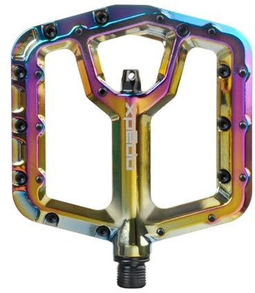 XPEDO Trident Flat Bike Pedals for All-Mountain & Downhill, Unicorn