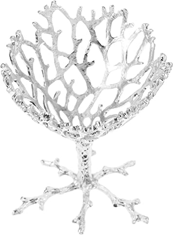 FOMIYES Earring Display Stand Crystal Stand Crystal Sphere Stand Crystal Stand Display Holder Glass Bowl Flowering Crystal Stand Metal Egg Stand Display Holder Earring Stand