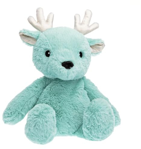 Pelucho - Bouillotte Peluche Cerf - Bien-Être, Chaleur et Douceur - Micro-Ondable - Grains de Blé et Fleurs de Lavande - Fabriquée en France