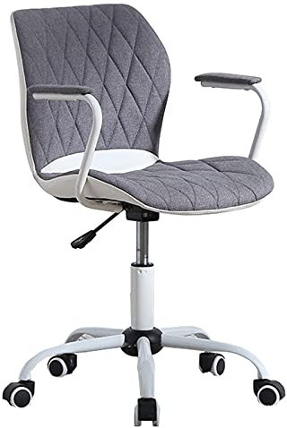 VNGBFGDFVN Schreibtischstuhl aus Twill-Stoff, PC-Computer-Schreibtisch, Bürostuhl, Chefsessel, Gaming-Stühle mit Einstellbarer Höhe, für Konferenzen, Home-Office, Frauen und Erwachsene