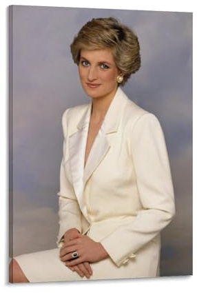 Poster Prinzessin Diana, Portraits, Poster, Wandkunst, Gemälde, Leinwanddrucke, Dekor-Poster, Kunstwerke, 20 x 30 cm