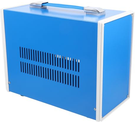 MUCKLILY Metal Enclosure Project Box 210X140X270Mm Recessed DIY Electrical Junction Box Metal Case for Outdoor and Indoor Wiring Protection