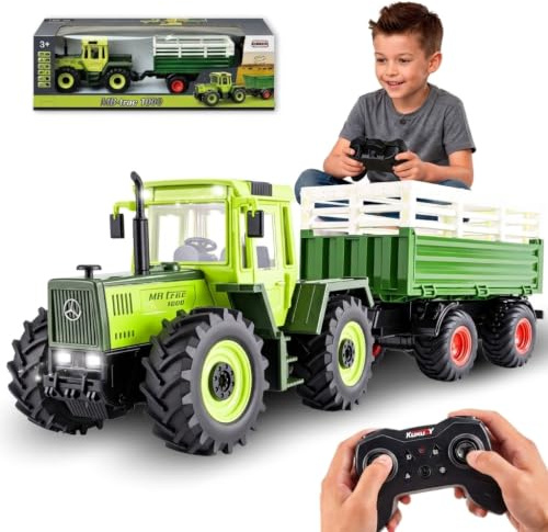 Ferngesteuerter traktor mit anhänger spielzeug Mercedes-Benz MB-trac 1000