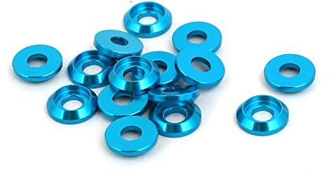 Aexit Rondella per vestire paraurti parafango in lega di alluminio M3 Sky Blue 15pz ID: 446371