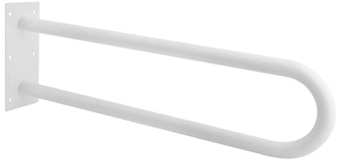 Barra de apoyo elevable en forma de U HELP 600 en blanco 60 x 25 x 10 cm