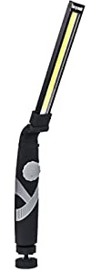 Lampada torcia led cob magnetica lavoro portatile rotante ricaricabile usb