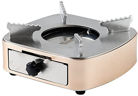 YWQJL Spirituskocher Für Innenräume,20cm Camping Mini Spirituskocher,Portable Campingkocher Campingherd Spirituskocher, Mini Camping Picknick Alkohol Herd,C
