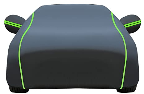 Car Cover for Jaguar XF Car Cover Waterproof Dustproof UV Resistant with Reflective Strips Windproof Tarpaulin Outdoor Full Cover(Color:03,Size:XF)