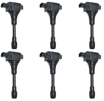 DZSTAIYOUSM Zündverteiler 22448-EY00A 22448-ED000 AIC-2809B Zündspule Für Nissan Für TIIDA Für Cube Für Altima Für Rogue Für Murano Für Sentra Für Versa Für X-Trail Blockzündspule(6PCS)
