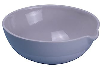 LQXHZ 250 Ml, Porzellan-Verdampfungsschale, Runder Boden, Chemische Laborgeräte, Durchmesser 111 Mm