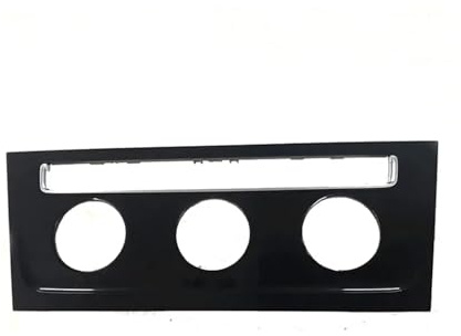 Car Interior Decoration For Golf 7 Air Conditioning Switch Plates Piano Paint Black Car Interior Mouldings