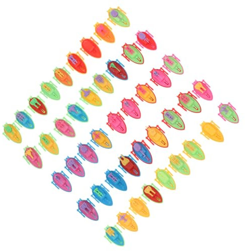 UPKOCH Kinder-kunststoffboot-Spielzeug 50 Stück Kinderboot-Modelle Meeresspielzeug Für Kinder PVC-Material Spielzeug-Set Zufällige Farbe