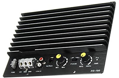 Amplifier, 12V 1200W 100A Unversal Car Power Amplifier Subwoofer Powerful Bass Car Amplifier Board DIY Amp Board For Auto Car Player for Car, Home