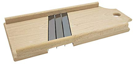 ZARENHOFF Gemüsehobel - Lux, Buche, 3 Klingen aus Edelstahl, 20 х 45 cm
