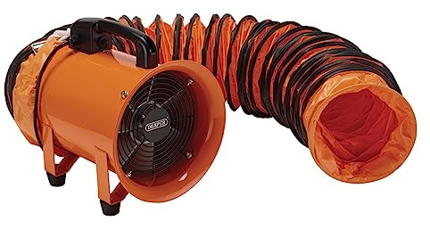 Draper 19406 Air Mover Ventilator, 8/200mm, 180W