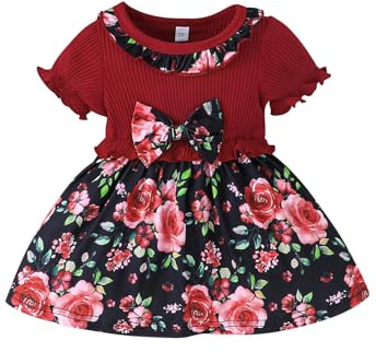 Uwdiohq Angebote des Tages Heute Blitzangebote Kinder Kleinkind Baby Mädchen Frühling Sommer Floral Rüschen Kleid Kleidung Herren Shirt Langarm Mädchen Kleidung Baby Meine Bestellungen Anzeigen 24
