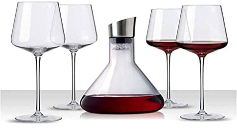 Aioneer Dekanter Whisky Dekanter Wein Dekanter Weinkaraffe Kreative Schnell Dekanter Kristallglas Dekanter Weinglas