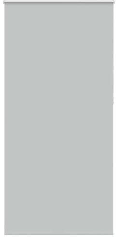 vidaXL Verdunkelungsrollo Hellgrau 95x230 cm Stoffbreite 90,7 cm, Rollo, Klemmfix, Thermorollo, Verdunklungsrollo, Klemmrollo, Fensterrollo