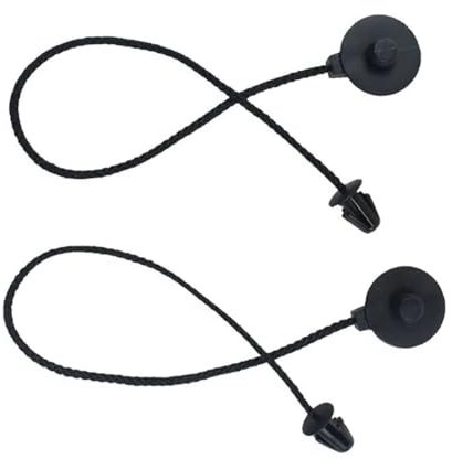 NNBINK Partes del Maletero Compatible con Ford para Focus 2012 2013 2014 2015 2016 2017 2 Piezas Piezas Interiores Paquete Almacenamiento Maletero Trasero Bandeja Correa De Amarre Cadena De Paquete