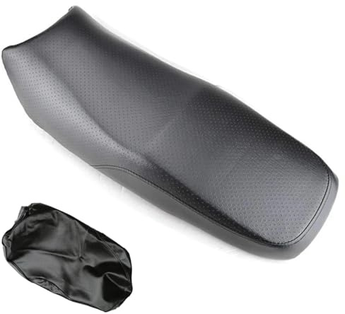 XFYESL Asientos de Moto Funda de Asiento de Motocicleta con Orificio Transpirable, Almohadilla de cojín para Yamaha YBR 125 Funda Asiento Moto