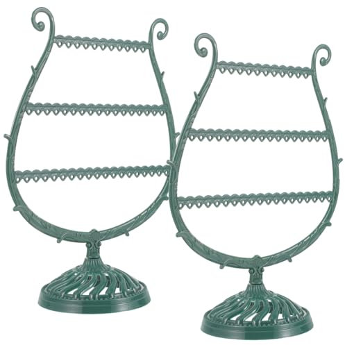 CONGARTENO 2stücke Ohrring Display Ständer Kreative Schmuck Aufbewahrung Für Ohrstecker Und Ohrringe Eleganter Organizer Für Schmuck Für Zuhause Geschäft Modern Und Funktional