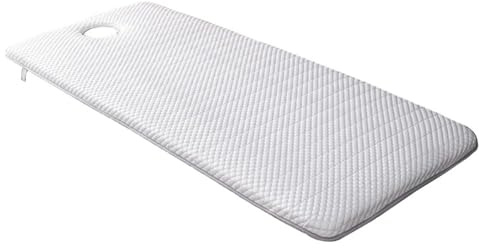 PA-DABAOO Matelas De Massage Épais Avec Trou Pour La Respiration Du Visage, Protège-Matelas Universel, Avec Bandes Élastiques, Housse De Matelas De Massage Confortable,70 * 190cm