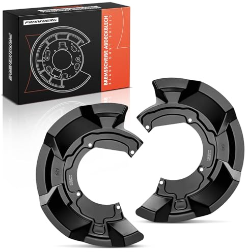 Frankberg 2x Pare-boue de disque de frein avant gauchedroit 34116772549 | Compatible avec: M.i.n.i R.o.a.d.s.t.e.r R59, M.i.n.i R56, M.i.n.i Clubman R55, M.i.n.i Cabriolet R57, M.i.n.i Coupé R58