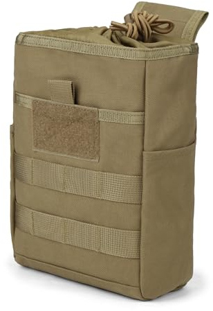 Mardingtop Molle Dump Pouch Taktische EDC Tasche Faltbare Munitionstasche für Outdoor,Wandern, Camping, Jagd