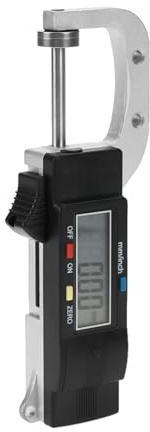 Calibro di spessore digitale tipo orizzontale con display elettronico Strumento misurazione 0-25 mm